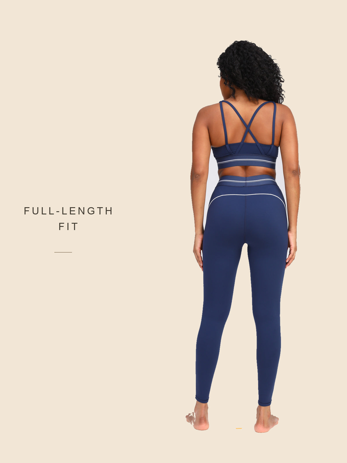 Contrast Band Yoga Legging | CW510
