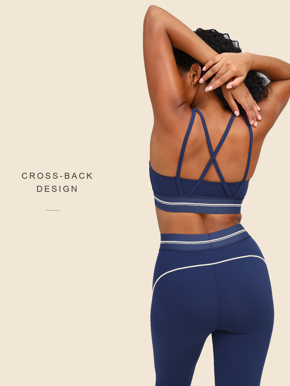 Contrast Band Yoga Legging | CW510