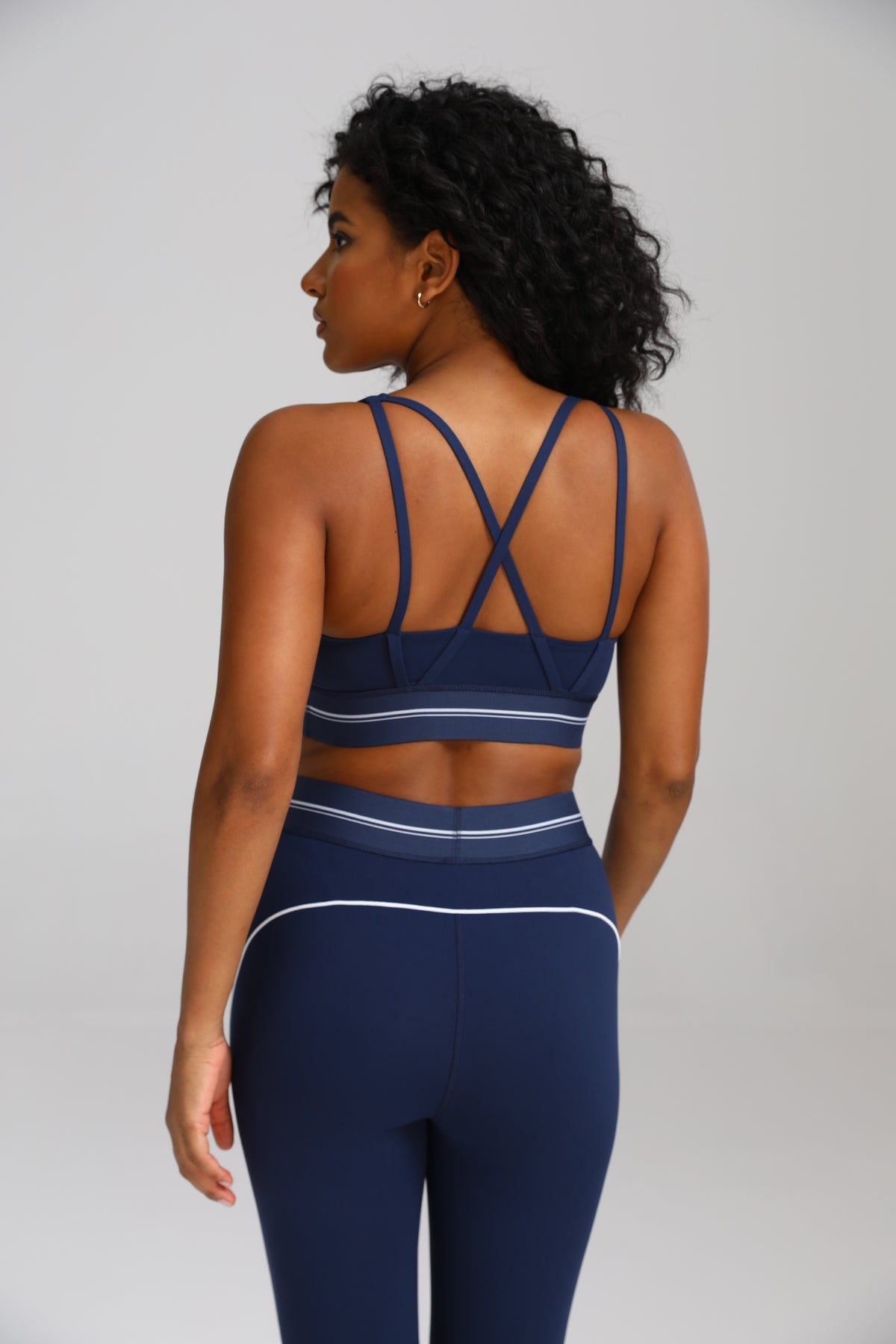 Contrast Strap Sports Bra | CW505