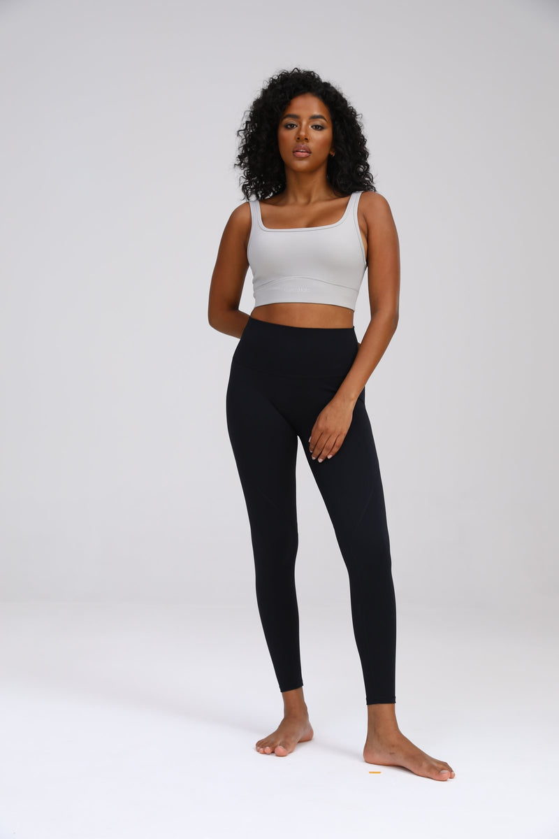 Mesh Panel Yoga Legging | CW509
